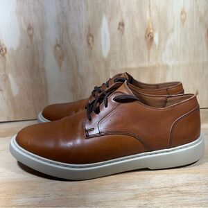 Allen Edmonds Henderson Derby Brown Leather Shoes Men’s Size 11